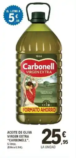 E.Leclerc CARBONELL Aceite de oliva virgen extra oferta