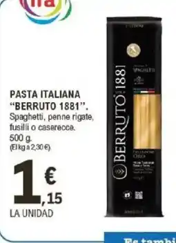 E.Leclerc BERRUTO 1881 Pasta italiana oferta