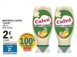 E.Leclerc CALVÉ Mayonesa casera oferta