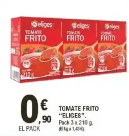 E.Leclerc IFA ELIGES Tomate frito oferta