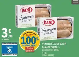 E.Leclerc DANI Ventresca de atún claro oferta