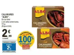 E.Leclerc ALBO Calamares oferta