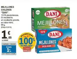 E.Leclerc DANI Mejillones chilenos oferta