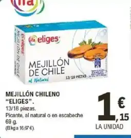 E.Leclerc IFA ELIGES Mejillón chileno oferta