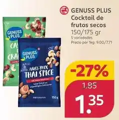 Rossmann Genuss plus - cocktail de frutos secos oferta