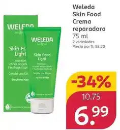 Rossmann Weleda - skin food crema reparadora oferta