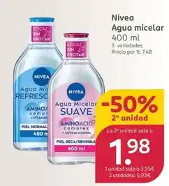 Rossmann Nivea - agua micelar oferta