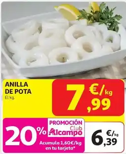 Alcampo Alcampo - anilla de pota oferta