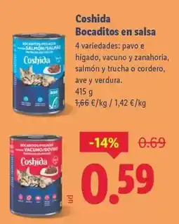 Lidl Bocaditos en salsa oferta
