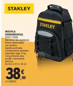 E.Leclerc Stanley - mochila herramientas stst1-72335 oferta