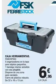 E.Leclerc Ferrestock - caja herramientas fskchp002 oferta