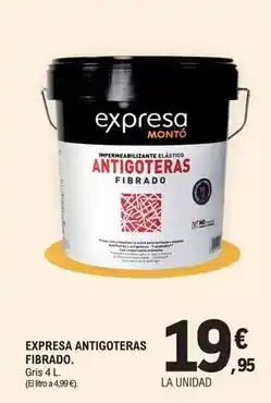 E.Leclerc Monto - expresa antigoteras fibrado oferta