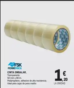 E.Leclerc Ferrestock - cinta embalar oferta