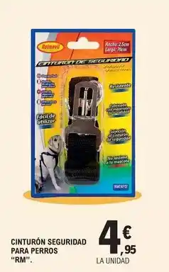 E.Leclerc Rm - cinturón seguridad para perros oferta