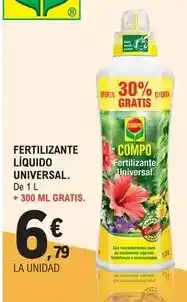 E.Leclerc Universal - fertilizante líquido universal oferta