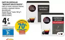 E.Leclerc Nescafé - cafe en capsulas ''dolce dusto'' oferta