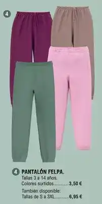 E.Leclerc Pantalón felpa oferta