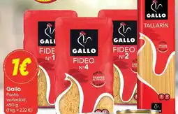 Suma Supermercados Gallo - pasta oferta