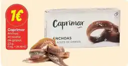 Suma Supermercados Caprimar - anchoa en aceite de girasol oferta