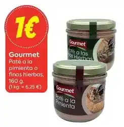 Suma Supermercados Gourmet - pate a la pimienta o finas hierbas oferta