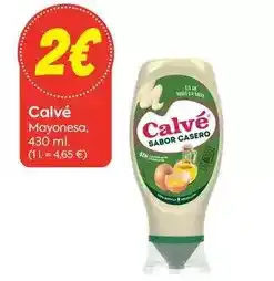 Suma Supermercados Calvé - mayonesa oferta