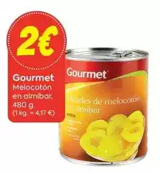 Suma Supermercados Gourmet - melocoton en almibar oferta