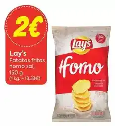 Suma Supermercados Lay's - patatas fritas horno sal oferta