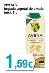 Keisy Vivesoy - beguda vegetal de civada brick oferta