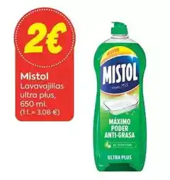 Suma Supermercados Mistol - lavavajillas ultra plus oferta