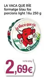 Keisy La vaca que ríe - formatge blau fos porcions light oferta