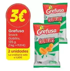 Suma Supermercados Grefusa - snack gublins oferta