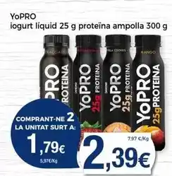 Keisy Danone - yopro iogurt liquid 25 g proteina ampolla oferta