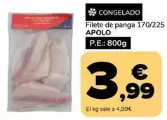 Supeco Apolo - filete de panga oferta