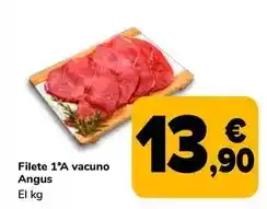 Supeco Filete 1ºa vacuno angus oferta