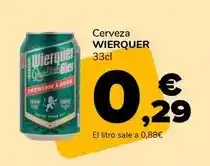 Supeco Wierquer - cerveza oferta