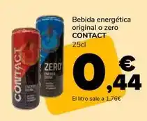 Supeco Contact - bebida energética original o zero oferta