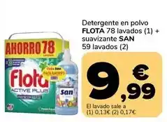 Supeco Flota - detergente en polvo oferta