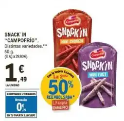 E.Leclerc CAMPOFRIO Snack in oferta
