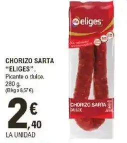 E.Leclerc IFA ELIGES Chorizo sarta oferta