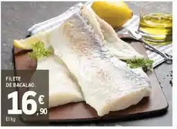 E.Leclerc Filete de bacalao oferta