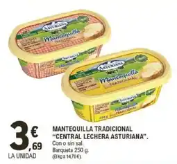E.Leclerc ASTURIANA Mantequilla tradicional central lechera oferta
