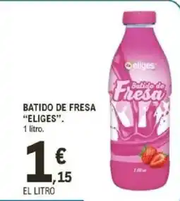 E.Leclerc IFA ELIGES Batido de fresa oferta
