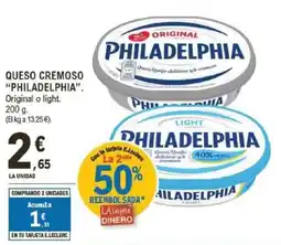 E.Leclerc PHILADELPHIA Queso cremoso oferta