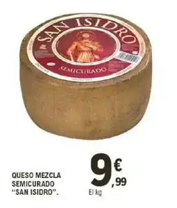 E.Leclerc SAN ISIDRO Queso mezcla semicurado oferta