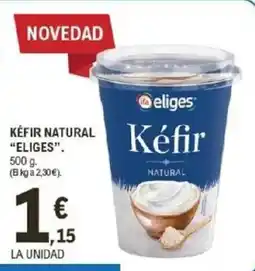 E.Leclerc IFA ELIGES Kefir natural oferta