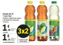E.Leclerc FUZE TEA Bebida de té oferta