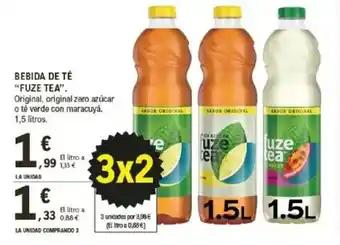 E.Leclerc FUZE TEA Bebida de té oferta