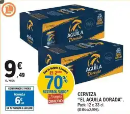 E.Leclerc EL AGUILA DORADA Cerveza oferta
