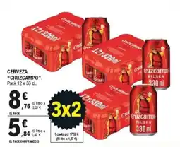 E.Leclerc CRUZCAMPO Cerveza oferta