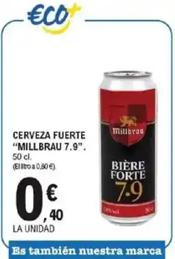 E.Leclerc MILLBRAU 7.9 Cerveza fuerte oferta